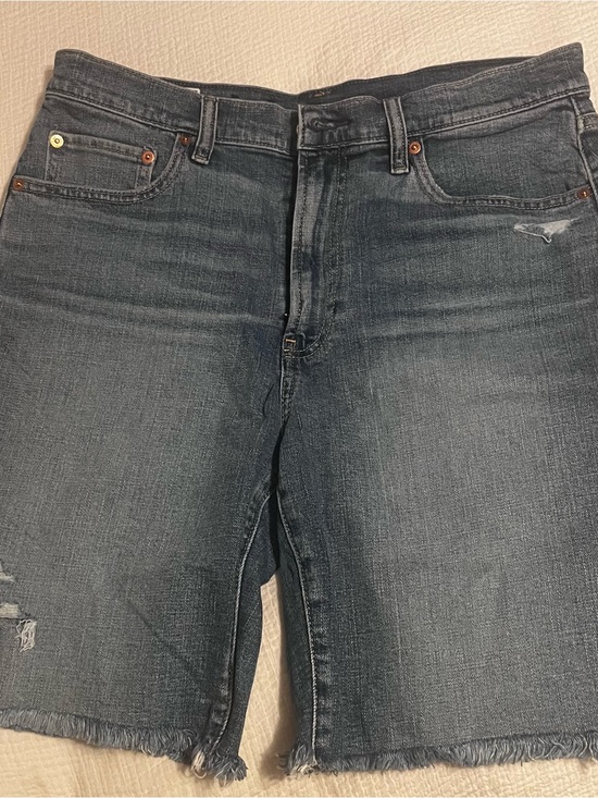 GAP Pants - GAP Women’s 9” Bermuda Short Denim Shorts High Rise- Medium Blue Wash 30 10